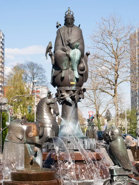 Kaiserbrunnen von Friedrich Barbarossa — Stock Photo, Image