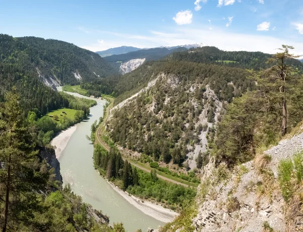 La gola di Rheinschlucht — Foto Stock