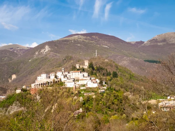 Panorama van de bergen Sibillini — Stockfoto