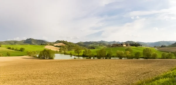 Апеннинская страна Marche Romagna — стоковое фото