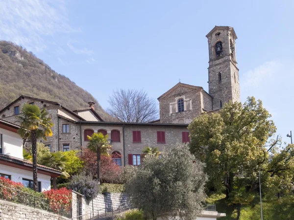 Lugano, kyrkan San Giorgio — Stockfoto