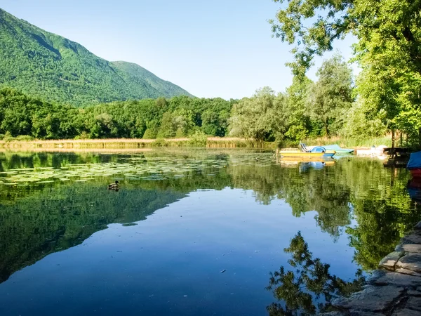 Lake Piano in the Val Menaggio — Stock Photo, Image