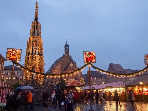 Mercado de natal nurenberg — Fotografia de Stock