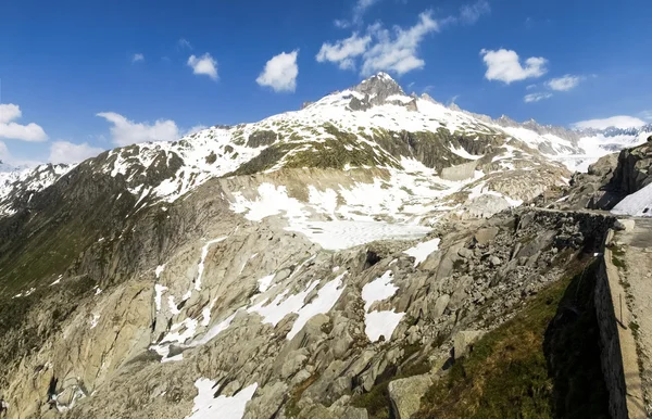 Rhonegletscher schmilzt — Stockfoto