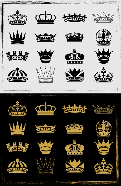 Royal Luxury Crown — Stock Vector