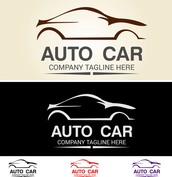 Auto auto Logo — Stockový vektor