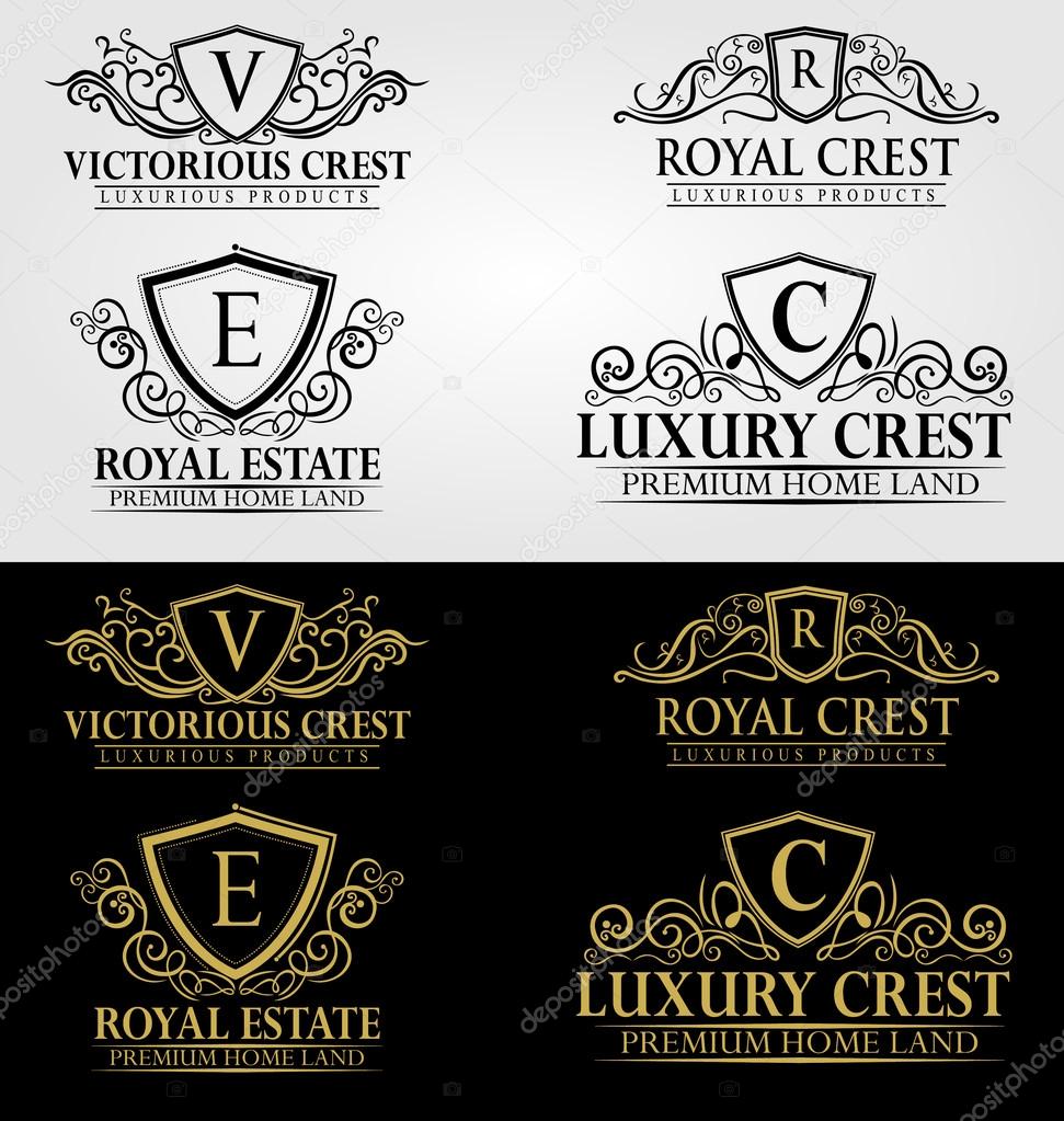 Heraldic Crest Logos and Badges Vol 3