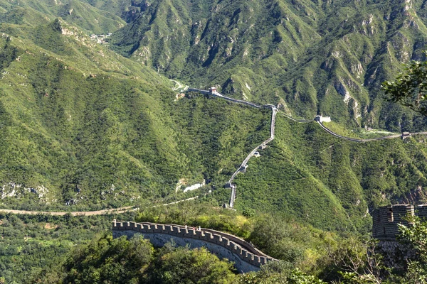 Juyongguan. Great Wall of China in the mountains — Stock Photo, Image