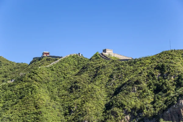 Cina, Juyongguan. Sezione di montagna della Grande Muraglia Cinese — Foto Stock