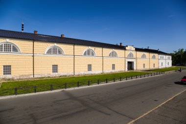 Arkhangelsk, Rusya Federasyonu. Güneyinde oturma bahçesindeki 1668-1684