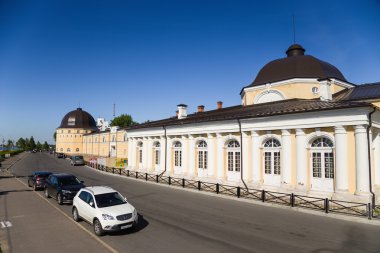 Arkhangelsk, Rusya Federasyonu. Oturma yarda, 1668-1684. Limanda görüntülemek
