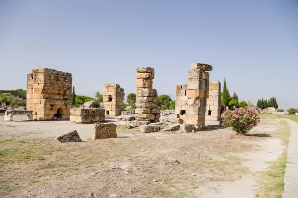 Hierapolis Ancient City Built King Eumenes Pergamon 190 Its Ruins — Stock Photo, Image