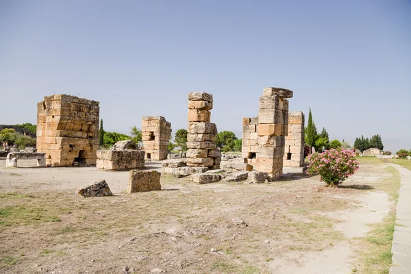 Hierapolis Starożytne Miasto Zbudowane Przez Król Eumenes Pergamon 190 Pne — Zdjęcie stockowe