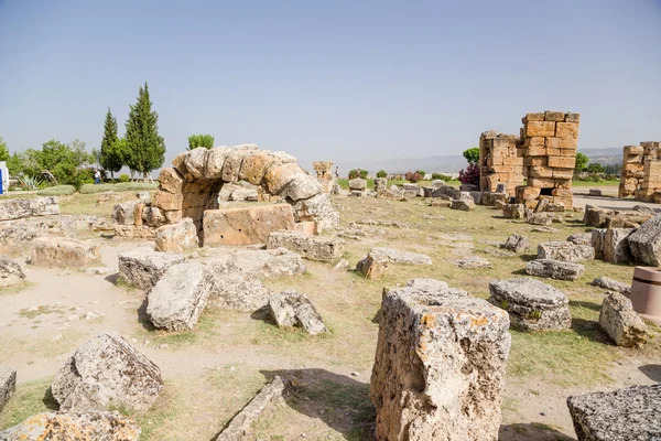Hierapolis, Türkei. antike Ruinen — Stockfoto