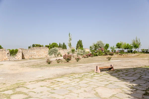 Hierapolis Ancient City Built King Eumenes Pergamon 190 Its Ruins — Stock Photo, Image