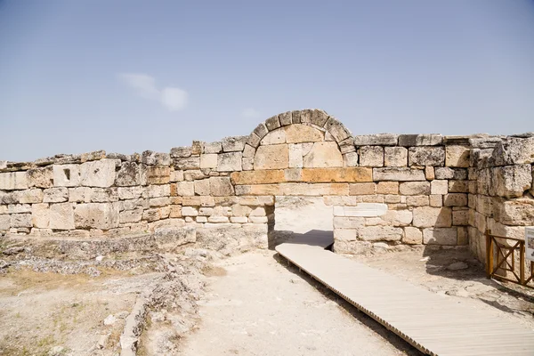 Hierápolis, Turquía. Puerta bizantina del sur, siglo V —  Fotos de Stock