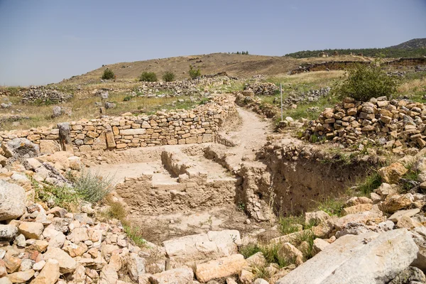 Hierapolis, Turkey. Archaeological excavation — Stock Photo, Image