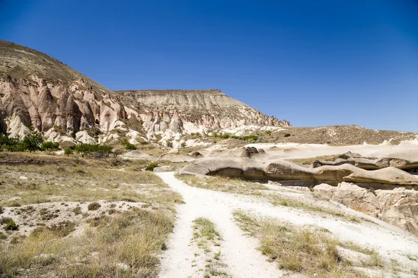 Cappadocia, Turkey. The picturesque mountain landscape near Pashabag Valley (Valley of Monks) — Stock Photo, Image