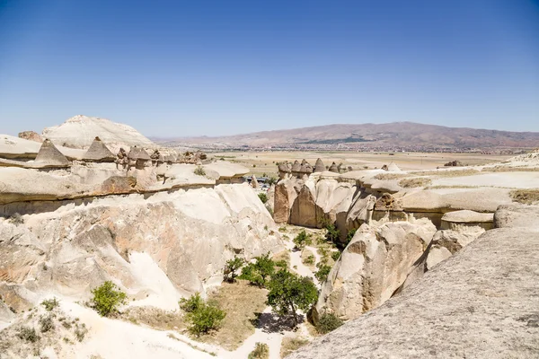 Cappadocia, Turkey. Picturesque rocks of the Pashabag Valley (Valley of the Monks) — Stock Photo, Image