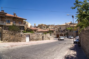 URGUP, TURKEY - JUN 25, 2014: Photo of one of the streets in the old 'cave town'