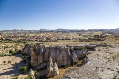 Kapadokya - küçük Asya, Türkiye'nin Doğu tarihi bölgesinde. Volkanik kökenli ve mağara manastır son derece ilginç bir manzara tarafından karakterize. Göreme Milli Parkı ve Kapadokya Mağara yerleşim Unesco listesinde bulunan