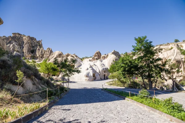 Açık Hava Müzesi Göreme Milli Parkı Parçasıdır Kiliseler Şapeller Manastırları — Stok fotoğraf