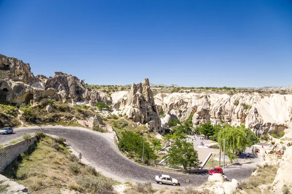Open Air Museum Part National Park Goreme Museum Complex Carved — Stock Photo, Image