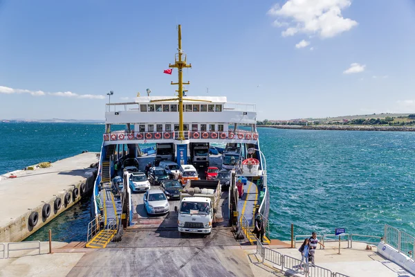 Los Dardanelos Estrecho Estrecho Noroeste Turquía Que Conecta Mar Egeo — Foto de Stock