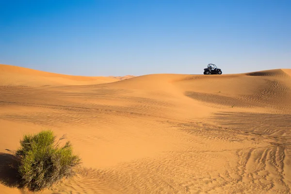 Quadbike en el desierto — Foto de Stock
