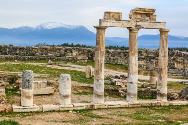Hierapolis antik Roma şehir kalıntıları