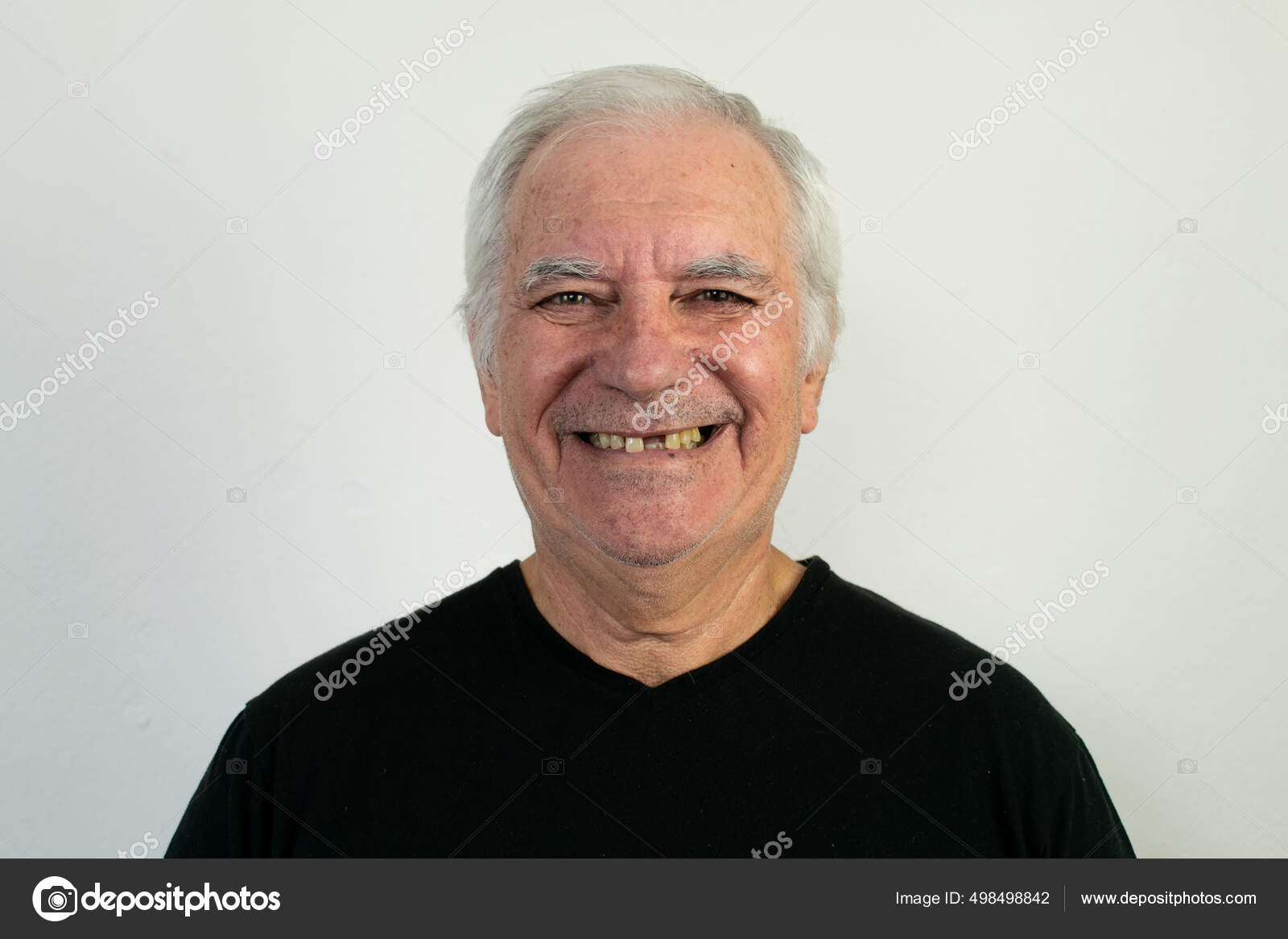 toothless old man