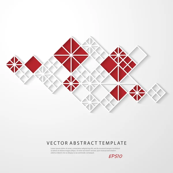 Abstract geometric background with polygons — Stock Vector