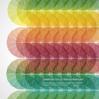 Soyut gökkuşağı geometrik renkli arka plan