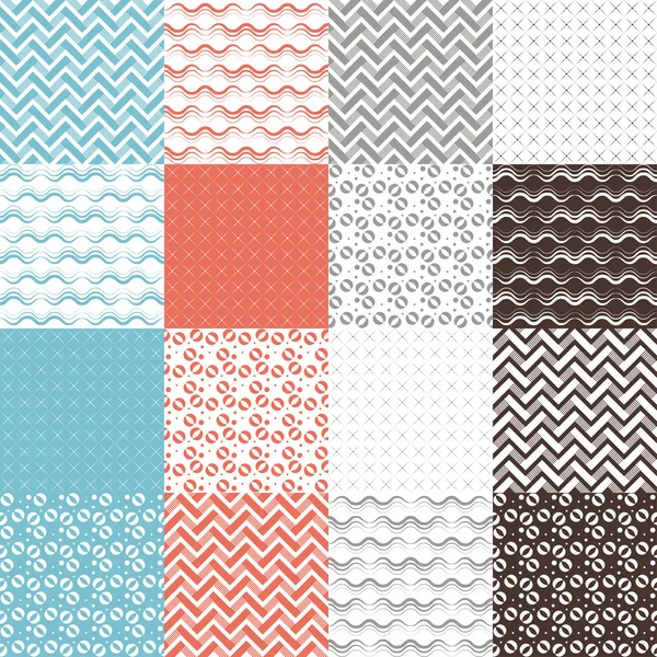 16 geometrik seamless modeli kümesi