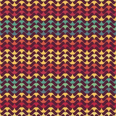 geometrik şekillerle Retro arka plan