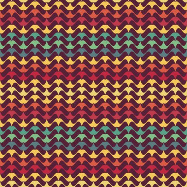 geometrik şekillerle Retro arka plan