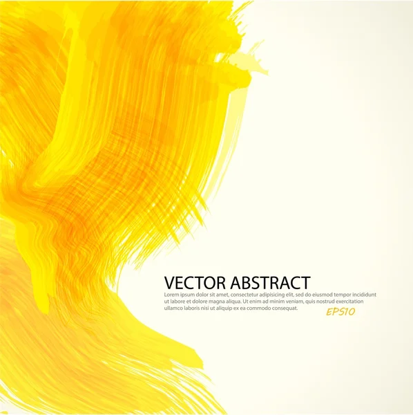 Yellow stroke background — Wektor stockowy