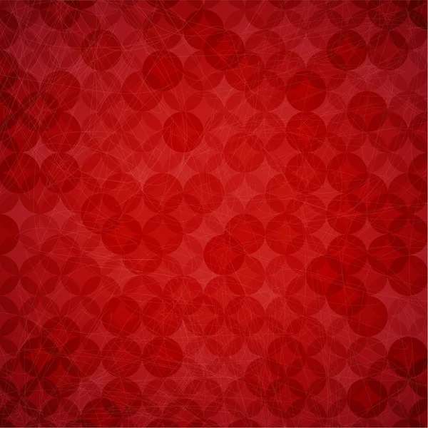 Fondo rojo abstracto — Vector de stock