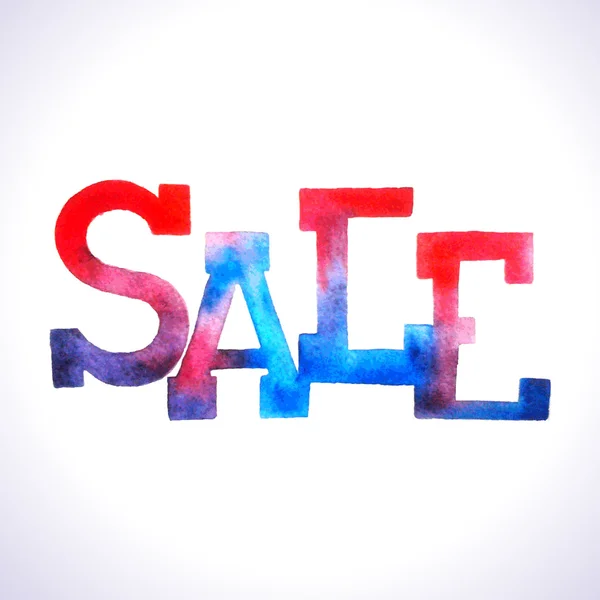 Colorful words ''sale'' — ストックベクタ