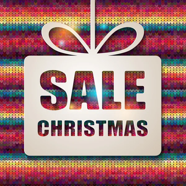 Försäljning jul banner — Stock vektor