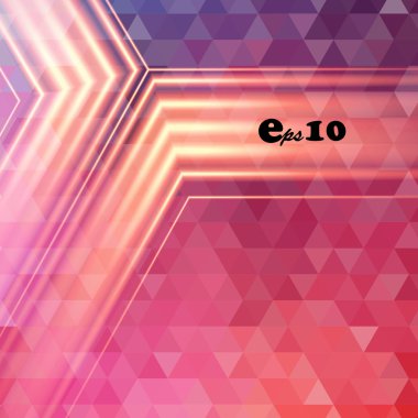 çokgenler ile geometrik arka plan.