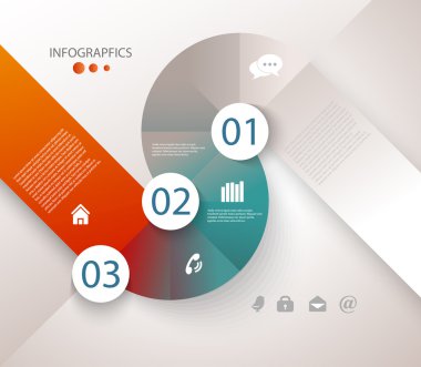 İş bilgi grafik şablonu