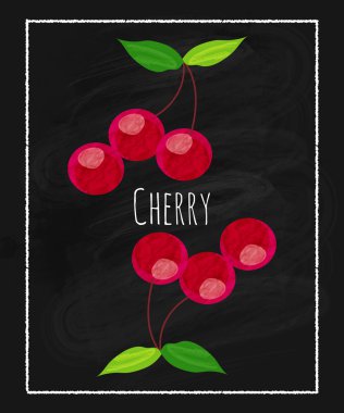 kiraz meyveleri arka plan