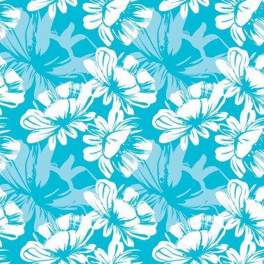 mavi çiçek arka plan