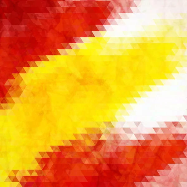 Spanje vlag achtergrond met veelhoeken. — Stockvector
