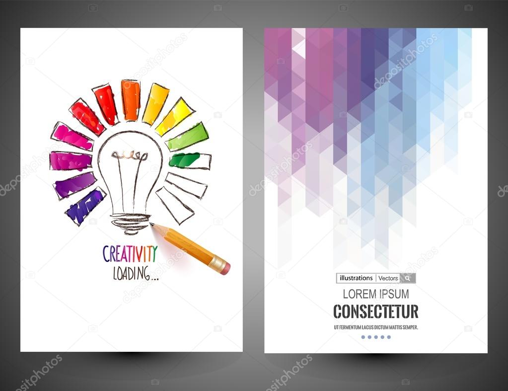 Business concept  :creativity   loading background