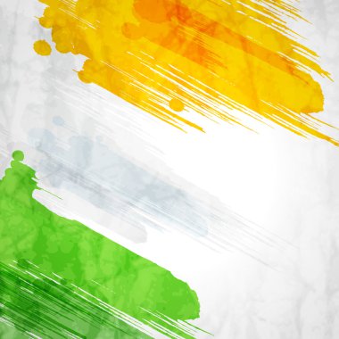 Abstract Indian Flag Background clipart