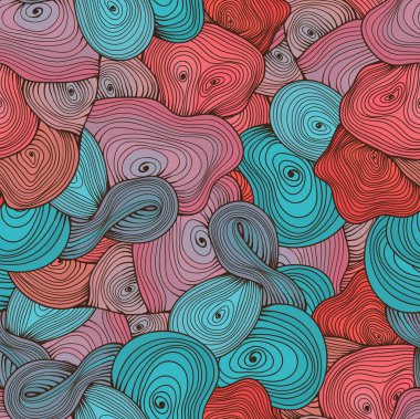 Soyut dalgalı desen arkaplanı