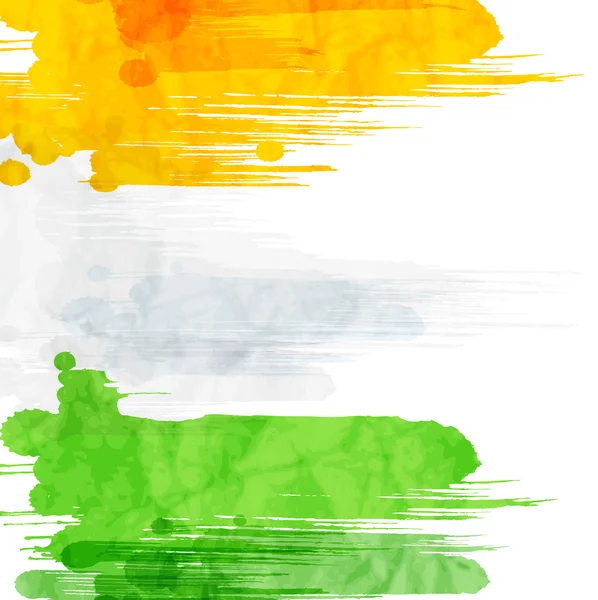 Latar Belakang Bendera India Abstrak - Stok Vektor
