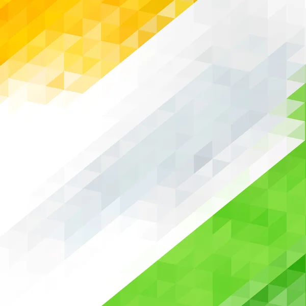 Fundo bandeira indiana — Vetor de Stock